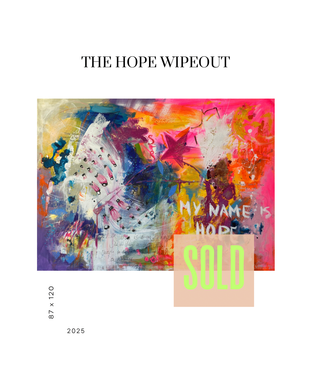 The Hope Wipeout Nadine Knobel The Hope Wipeout Nadine Knobel